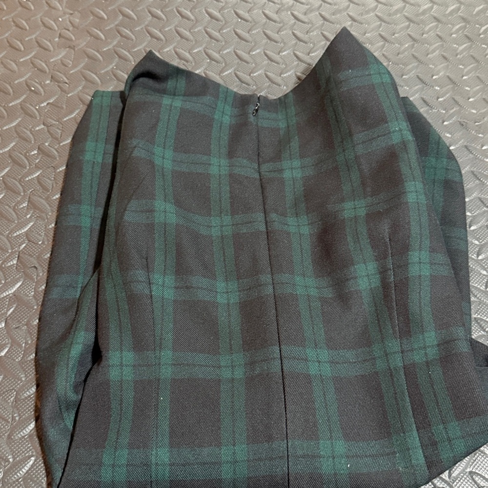 GAP Factory Womens Green and black Plaid Dress Size 2 - Picture 7 of 7